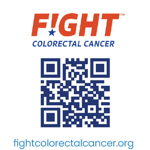 Logo for Fight Colorectal Cancer.
