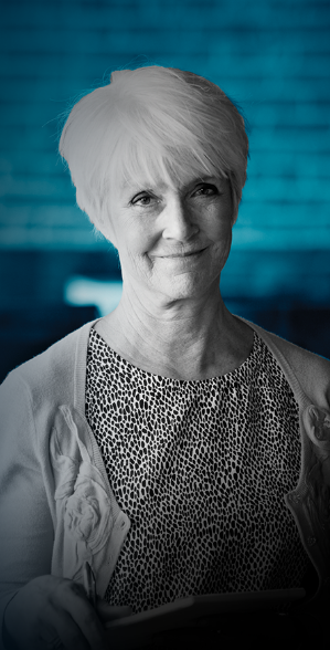 Hypothetical newly diagnosed chemorefractory patient, Connie, who is a 68 year old woman